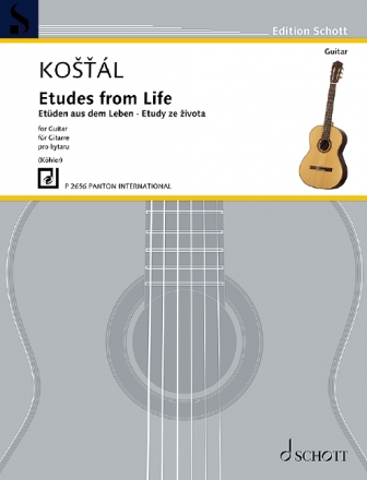 Kostal, Arnost, Etden aus dem Leben fr Gitarre