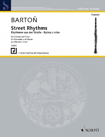 Barton, Hanus, Rhythmen aus der Strae fr Klarinette und Klavier