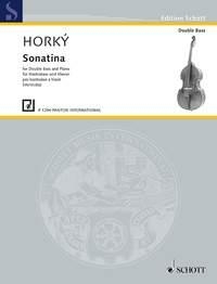 Hork, Karel: Sonatina fr Kontrabass und Klavier