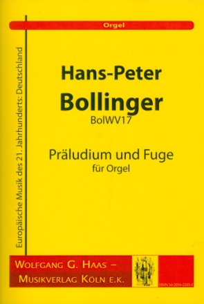 Prludium und Fuge BolWV17 fr Orgel