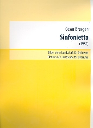 Sinfonietta fr Orchester Partitur