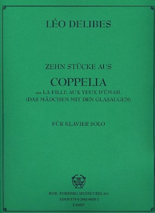 10 Stcke aus Coppelia op. 26 fr Klavier solo