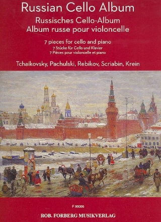 Russian Cello Album for cello and piano