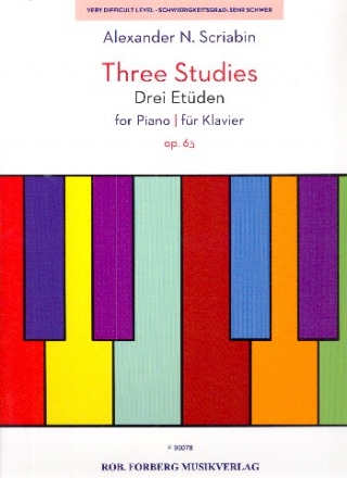 3 Studies op.65 for piano