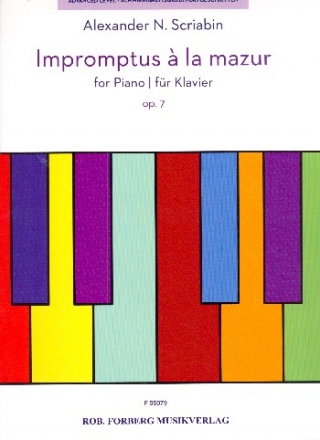 Impromptus  la mazur op.7 for piano