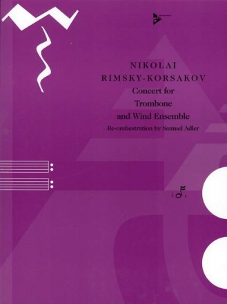 Rimskij-Korsakow, Nikolaj - Concert for Trombone and Wind Ensemble Partitur und Stimmen