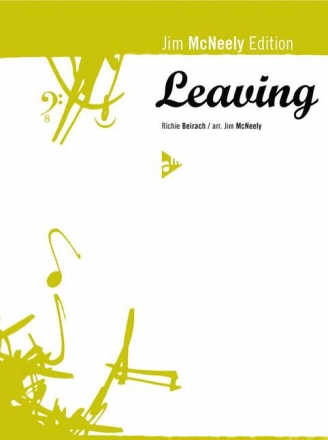 Beirach, Richie - Leaving fr Big Band mit Solo-Singstimme Partitur