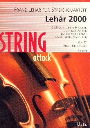 Lhar 2000 fr Streichquartett Partitur und Stimmen