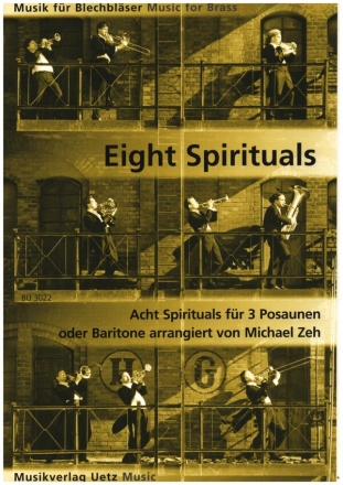 8 Spirituals fr 3 Posaunen (Baritone) Partitur und Stimmen