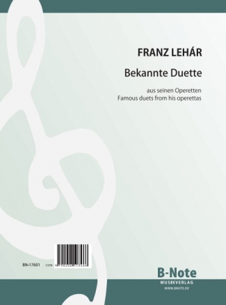 Bekannte Duette aus seinen Operetten fr 2 Stimmen und Klavier