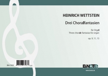 3 Choralfantasien fr Orgel