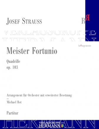 Strau, Josef, Meister Fortunio op. 103 Orchester Partitur