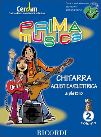 Massimo Liverotti, Primamusica: Chitarra Acustica/Elettrica 2 Gitarre Buch