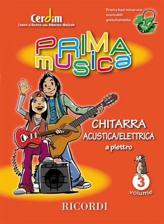 Primamusica: Chitarra Acustica/Elettrica 3 Gitarre Buch