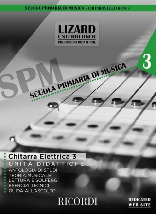 Chitarra elettrica vol. 3 (unit didattiche) (+Online Audio) for electric guitar