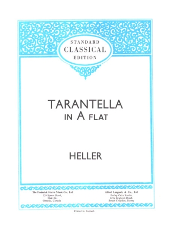 Tarantella in A flat op.85,2 for piano