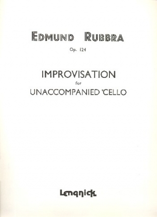 Improvisation op.124 for cello