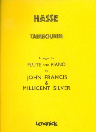 Tambourin fr Flte und Klavier