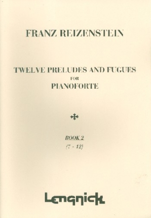 12 Preludes and Fugues vol.2 (no.7-12) for piano