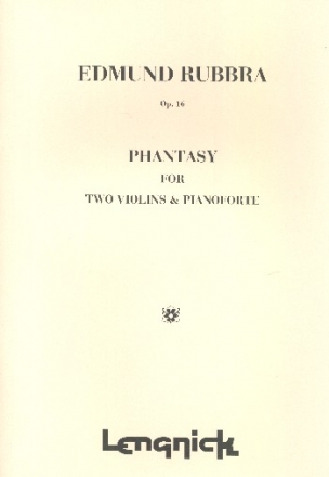 Phantasy op.16 for 2 violins and piano