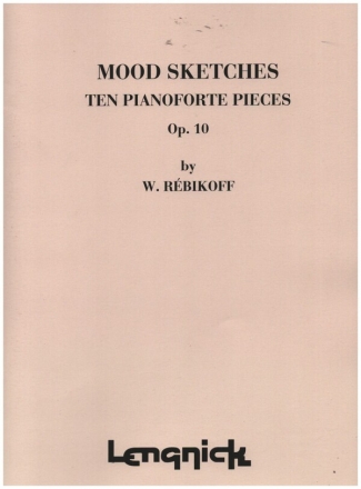 Mood Sketches op.10 for piano