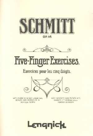 Five-Finger Exercises op.16 for piano