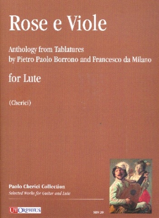 Rose e viole for lute in tablature