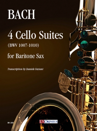 4 Cello Suites for baritone saxophone