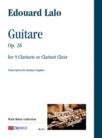 Guitare op.28 per 9 Clarinetti o Orchestra di Clarinetti