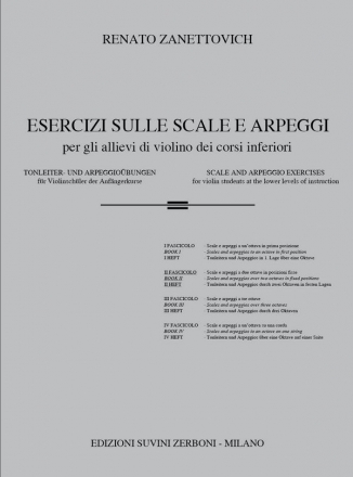 Esercizi Sulle Scale E Arpeggi Vol. 2  Partitur