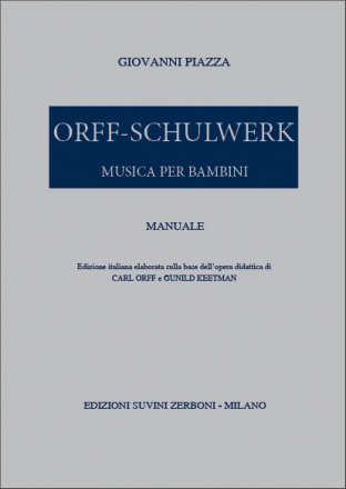 Orff Schulwerk Manuale  Partitur