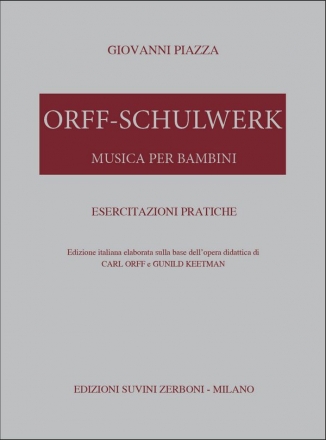 Orff Schulwerk Esercitazioni Pratiche  Partitur