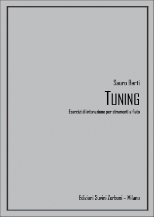 Tuning Esercizi Intonazione  Per Strumenti A Fiato Partitur