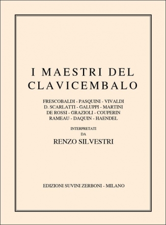 Maestri Del Clavicembalo (A Cura Di Silvestri) Clavecimbal Partitur