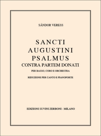 Sandor Veress, S.Augustini (Rid) Gemischter Chor Partitur