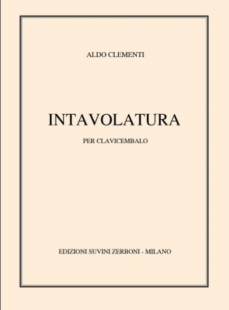 Aldo Clementi, Intavolatura (1963)  Per Clavicembalo (5-7 Circa) Partitur