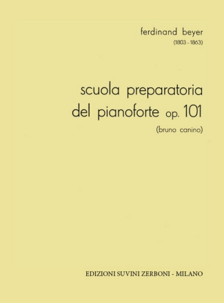 F. Beyer, Scuola Preparatoria Del Pianoforte, Sc 101 Klavier Partitur