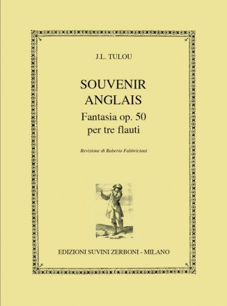 Souvenir Anglais 3 Flutes Partitur