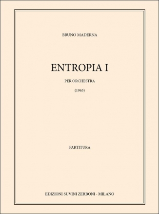 Entropia I Chamber Orchestra Partitur