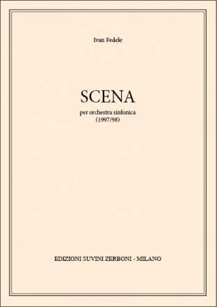 Scena (1997/98)  Partitur