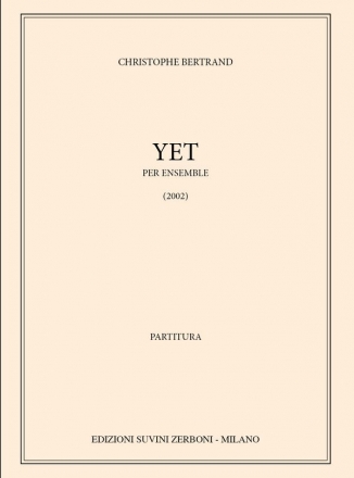 Yet Mixed Ensemble Partitur