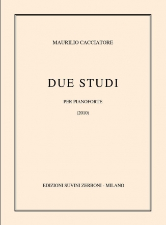 Due Studi (2010) Per Pianoforte