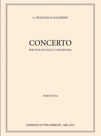 Gian Francesco Malipiero, Concerto  Partitur