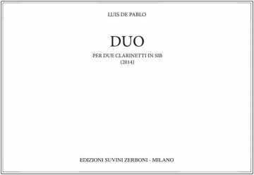 Duo per Due Clarinetti in Si B 2 Klarinetten