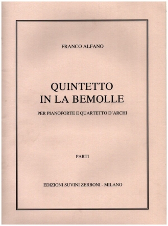 Quintetto in la bemolle per pianoforte e quartetto d'archi parti