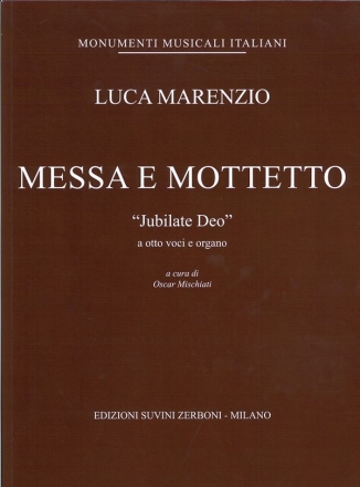 Messa e Mottetto  Partitur