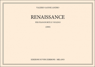 Renaissance per pianoforte e violino Partitur