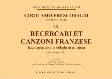 Recercari et canzoni franzese Organ or Cembalo Buch