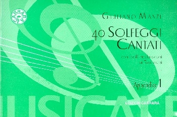 40 Solfeggi Cantati vol.1a