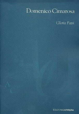 Gloria Patri per soprano, oboe, 2 violini e organo partitura